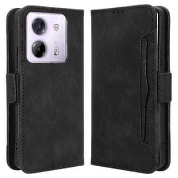 GS Ovitek za Xiaomi Poco M7 Pro 5G, reža za kartico, črn