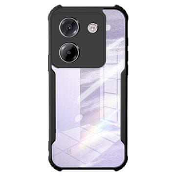 GS Ovitek za Xiaomi Poco M7 Pro 5G, hibridni z zaščito pred padci, črn