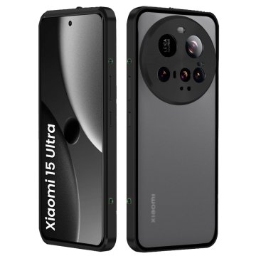 GS Ovitek za Xiaomi 15 Ultra, okvir, črn