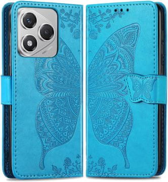 GS Ovitek za Honor 400 Lite, metuljček, moder
