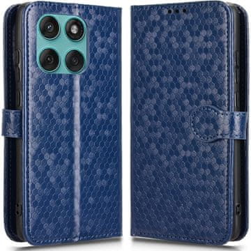GS Ovitek za Motorola Edge 60 / 60 Fusion, denarnica z rombom, moder