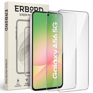 Overboard 2x kaljeno steklo za Samsung Galaxy A56 5G, 9H trdo steklo, steklo