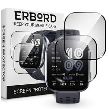 Overboard 2x hibridno steklo za Amazfit BIP 6