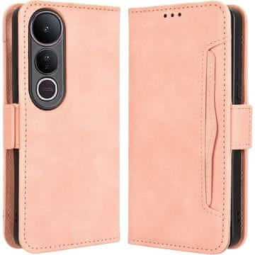 GS Ovitek za Vivo V50 Lite 4G / 5G, reža za kartico, roza