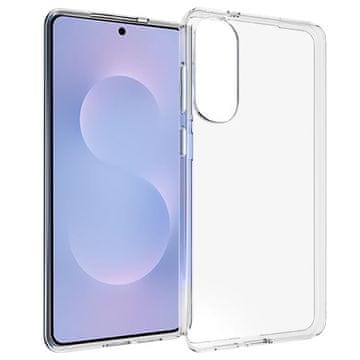GS Tanek 1mm ovitek za Samsung Galaxy S25 Edge, prozorna zaščita - prozoren