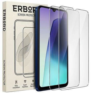Overboard 2x kaljeno steklo za Xiaomi Redmi 14C / Poco C75, 9H trdo steklo, hitro