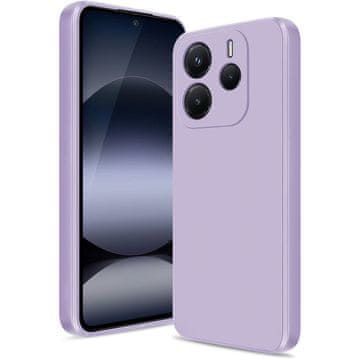 GS Ovitek za Xiaomi Redmi Note 14 4G, Silikonski Lite, vijoličen
