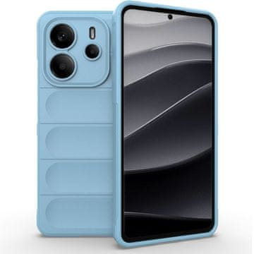GS Ovitek za Xiaomi Redmi Note 14 4G, igralni, udarno odporen, moder