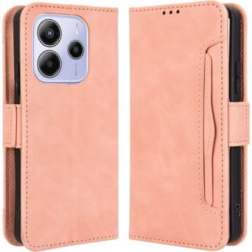 GS Ovitek za Xiaomi Redmi Note 14 4G, reža za kartico, roza