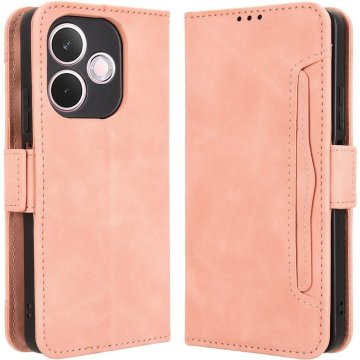 GS Ovitek za Oppo A5 Pro 5G, reža za kartico, roza