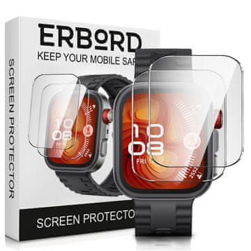 Overboard 2x kaljeno steklo za Huawei Watch Fit 4 Pro, steklo