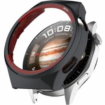 GS Zaščitni ovitek iz računalnika za Huawei Watch GT 5 46 mm - črn
