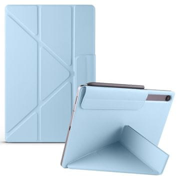 GS Magnetni origami ovitek za Samsung Galaxy Tab S10 Lite / S10 FE / S9 FE / S9 - svetlo moder