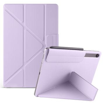 GS Magnetni origami ovitek za Samsung Galaxy Tab S10 Lite / S10 FE / S9 FE / S9 - vijoličen