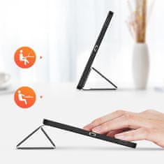 Dux Ducis Ovitek Domo Series za Samsung Galaxy Tab S10 FE+ Plus - črn