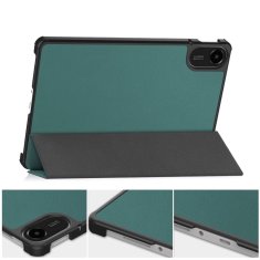 GS Preklopni ovitek za Xiaomi Redmi Pad 2 - s funkcijo stojala, zelen