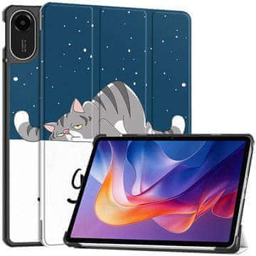GS Ovitek z mačjim motivom za Xiaomi Redmi Pad 2 - zavihek s funkcijo stojala
