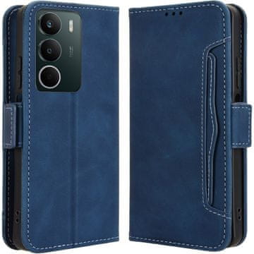 GS Preklopni ovitek za Realme C71, reža za kartico, temno moder
