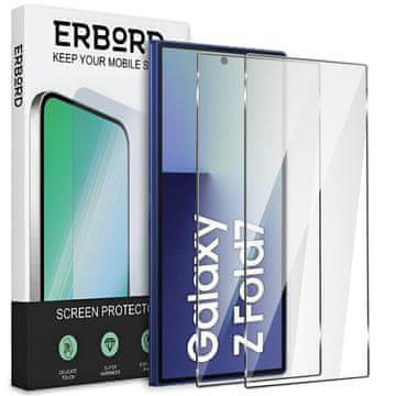 Overboard 2x kaljeno steklo za Samsung Galaxy Z Fold7 5G, 9H trdo steklo, steklo