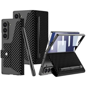 GS Preklopni ovitek za Samsung Galaxy Z Fold 7 5G - karbonsko črn
