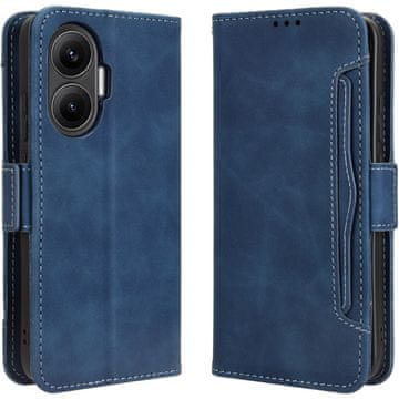GS Ovitek za Xiaomi Poco F7, reža za kartico, temno moder