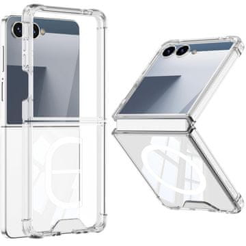 GS Ovitek za Samsung Galaxy Z Flip7 5G, prozoren