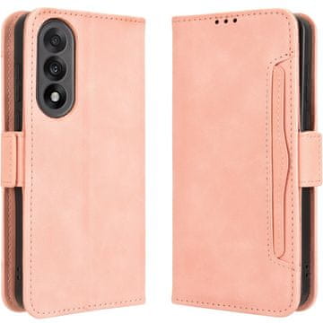GS Ovitek s preklopom za OnePlus Nord 5, reža za kartico, roza