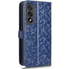 GS Ovitek za OnePlus Nord 5 s preklopom, denarnica v obliki rombov, moder