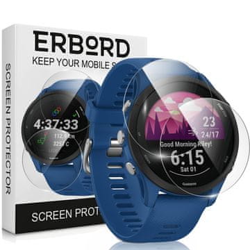 Overboard 2x kaljeno steklo za Garmin Forerunner 255, steklo