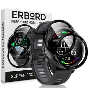 Overboard 2x hibridno steklo za Garmin Forerunner 970 / 570 47 mm
