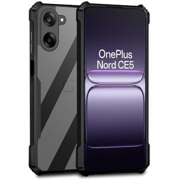 Overboard Ovitek za OnePlus Nord CE5, hibridni z zaščito pred padci, črn