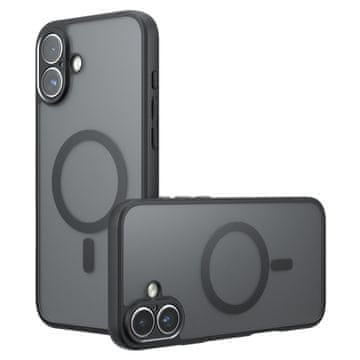 Overboard Mat ovitek za iPhone 17 z Magsafe, mat črn