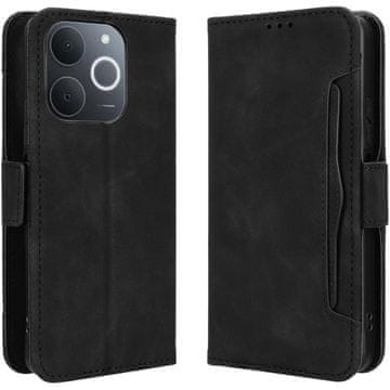 GS Preklopni ovitek za Realme Note 70T 4G, reža za kartico, črn