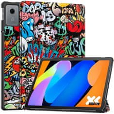 GS Ovitek za Lenovo Idea Tab 11" / Tab K11 11" (2. gen.), Smartcase, s stojalom, Graffiti