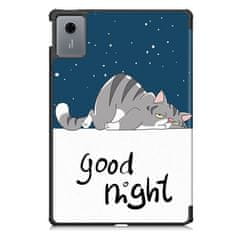 GS Ovitek za Lenovo Idea Tab 11" / Tab K11 11" (2. gen.), Smartcase, s funkcijo stojala, Sleeping cat