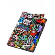 GS Ovitek za Lenovo Idea Tab 11" / Tab K11 11" (2. gen.), Smartcase, s stojalom, Graffiti