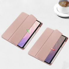 GS Ovitek Smartcase Hybrid z držalom za pisalo za Samsung Galaxy Tab S11 Ultra, roza