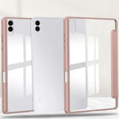 GS Ovitek Smartcase Hybrid z držalom za pisalo za Samsung Galaxy Tab S11 Ultra, roza