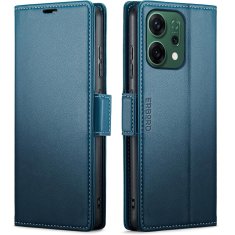 Overboard Ovitek za Oppo Reno 14, sijoč liči , denarnica s preklopom, moder