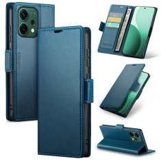 Overboard Ovitek za Oppo Reno 14, sijoč liči , denarnica s preklopom, moder