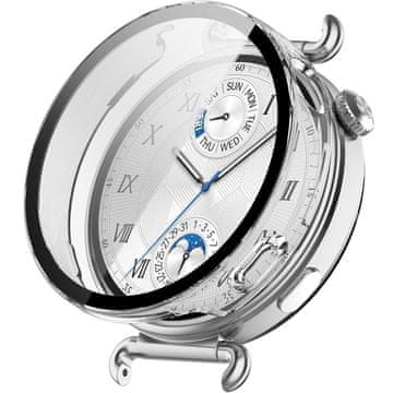GS Ovitek 2 v 1 + kaljeno steklo za Huawei Watch GT 6 41 mm, prozoren