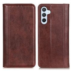 GS Ovitek za Samsung Galaxy A57 5G, usnjeni, rjav
