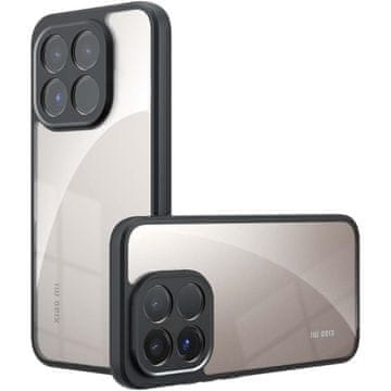 GS Ovitek za Xiaomi 15T, Fusion Hybrid, prozoren s črnim okvirjem