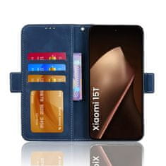 GS Ovitek za Xiaomi 15T, reža za kartico, moder