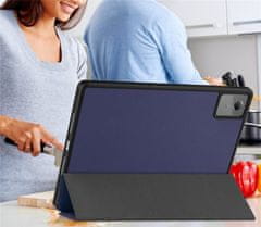 GS Pametni ovitek za Lenovo Idea Tab Plus 12,1", temno moder