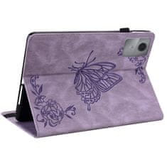 GS Ovitek za Lenovo Idea Tab 11" / Tab K11 11" (2. gen.), Butterfly, vijoličen