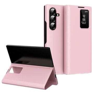 GS Denarnica za Samsung Galaxy Z Fold7 Smart View, roza