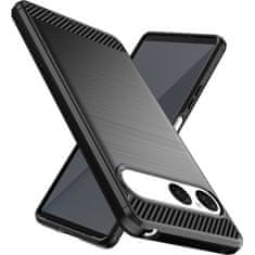 GS Ovitek za Sony Xperia 10 VII, karbonski, črn