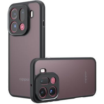 GS Ovitek za Oppo Find X9 Pro Fusion Hybrid mat črn