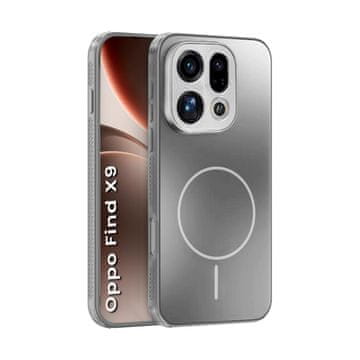 GS Zaščitni ovitek za Oppo Find X9, za MagSafe, titan